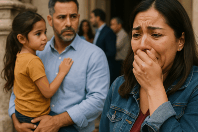 “‘Daddy, Why Is That Lady Crying When She Sees You?’ my five-year-old asked in the grocery store. My husband froze, pale as paper. The woman stood there trembling, tears streaming down her face. What she said next uncovered a past he never told me about—and changed our family forever.”