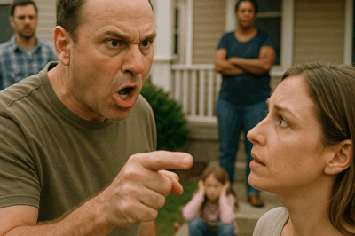 When My Neighbor Screamed at Me to “Control My Noisy Daughter During the Day,” He Didn’t Expect My Response—Or the Truth About My Daughter That Turned the Entire Neighborhood Silent in One Afternoon