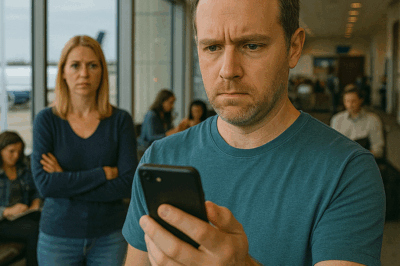 When my wife texted me “I’m home waiting for you to return from your trip,” I replied “Funny… because I can see you on the home cameras right now,” and what happened next revealed secrets that changed everything forever