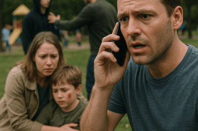 “The Day My Son Was Confronted by a Mysterious Stranger at the Park — And the Terrifying Phone Call That Forced My Wife to Reveal the One Secret She Had Been Hiding From Us Both for Years”