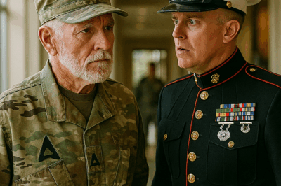 “A Marine Colonel Mocked an Old Man at a Base Ceremony, Asking Him What Rank He ‘Used to Be’ — Only to Go Pale When the Veteran Calmly Replied, ‘Delta Force Actual.’ What Followed Next Made Every Soldier in the Room Stand to Attention, and the Colonel Himself Realize He’d Just Been Speaking to a Living Legend the Pentagon Had Kept Classified for Decades”
