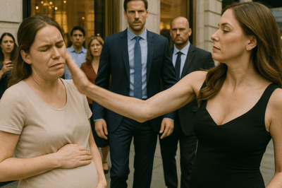 “A Rude Socialite Slapped a Pregnant Woman in a Luxury Boutique, Mocking Her for ‘Not Belonging Among the Rich’ — Laughing as Onlookers Watched in Shock, She Had No Idea the Quiet Woman She Just Humiliated Was the Wife of a Powerful Billionaire — But When Her Husband Arrived Moments Later and Calmly Revealed the Truth, His Payback Not Only Ended Her Career but Left the Entire City Talking About the Lesson No Money Could Buy”