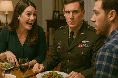 At Dinner, My Sister Mocked My Uniform in Front of Everyone—Until Her Husband Turned Pale, Stood Up, and Saluted Me After Realizing I Was the Newly Appointed Colonel of the Most Elite Division in Our Nation