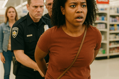 S-Cuffed in the Grocery Aisle Like a Criminal, She Dropped One Thing from Her Purse That Turned the Whole Store Silent