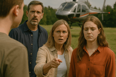 “The Family Reunion That Started With Everyone Telling Him ‘You’re Not Ready Yet’ — Until the Ambassador’s Helicopter Landed and Revealed the One Secret That Would Change the Carter Family Forever”