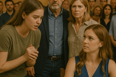“My Parents Forced Me to Publicly Apologize to My Brother’s Girlfriend in Front of Thirty Guests — Completely Unaware That She Had Secretly Done Something That Would Turn the Entire Family Against Her Within Minutes”