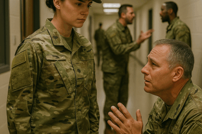 Our Hard-Charging Commander Cornered the Quietest Woman in the Platoon and Ordered Her to Drink from a Filthy Toilet — Thirty Seconds Later He Was Begging Her Not to Repeat His Exact Words to Anyone in the Chain of Command