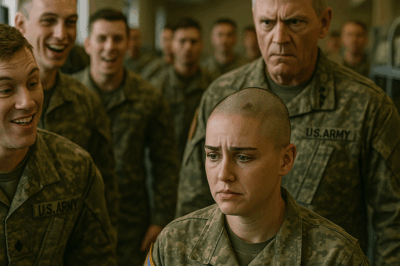 Some recruits thought it was just a joke to shave a female soldier’s head in the barracks, but when her commanding general father walked in, the fallout exposed loyalty, abuse, and what real leadership actually looks like