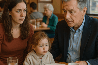 She Accidentally Sat at a Stranger’s Restaurant Table with Her Little Girl, Too Embarrassed to Realize the Mistake — But When the Man Looked Closer and Noticed the Child’s Empty Plate and Hungry Eyes, What He Did Next Shocked Everyone in the Room and Changed All Their Lives Forever.