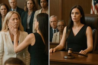 “The Moment the Billionaire’s Mistress Slapped His Wife in Open Court — Seconds Before the Woman Everyone Underestimated Walked to the Judge’s Bench and Revealed the Truth That Left the Entire Room Silent”