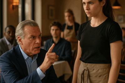 🕯️ Story: The Waitress and the Billionaire’s Secret