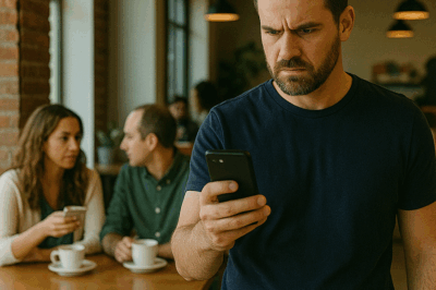 S-My Wife Said She Was Just Having Coffee With a Friend — Until My Reply Exposed His Secret and Every Lie She Told