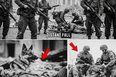 “The Loyal Dog Who Shielded His Wounded Master on a Frozen Battlefield, Forcing Two Enemy Patrols to Stop Fighting Long Enough to Attempt a Rescue That Changed Every Man’s Understanding of Honor and Compassion”