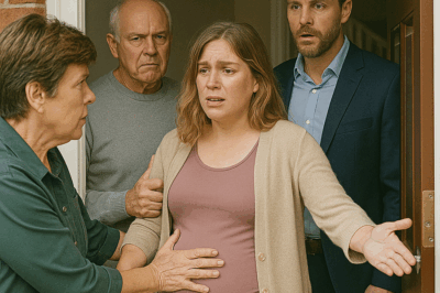 “Her In-Laws Threw the Pregnant Wife Out in the Rain After Calling Her a Gold Digger — But When Her Billionaire Husband Arrived and Learned What They Had Done, His Reaction Left the Entire Family in Tears, and the Truth About Who Really Built Their Fortune Changed Everything That Night Forever”