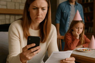 “I Sent My Parents $550 Every Friday So They Could ‘Live Comfortably’—But On My Daughter’s Birthday, They Never Showed. When I Called, My Dad Said, ‘We Don’t Count Your Family the Same Way.’” I Opened My Bank App, Stopped the Transfers, and Sent a Text That Hit Harder Than Any Birthday Song—Because Sometimes, the Quietest Goodbye Isn’t Spoken Out Loud, It’s Written in Numbers That Finally Add Up to Self-Respect.