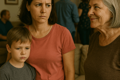 “The Day My Mother Humiliated My Son for Calling Her Grandma—A Cruel Phrase, a Shattered Family Illusion, and the Hidden Family Secret That Completely Redefined Everything I Thought I Knew About Our Bloodline”