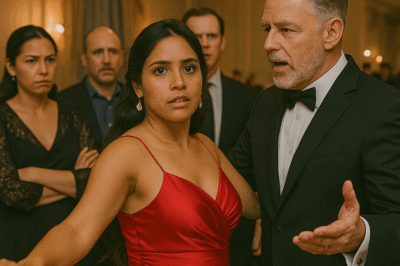 At the charity gala, she was humiliated — forced to dance for…