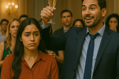 At my brother’s promotion party, he raised his glass and said