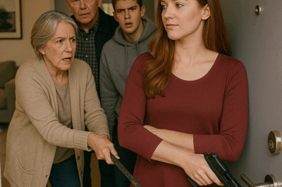 When My Mother, Father, and Brother Tried to Break Into My Apartment to “Teach Me a Lesson,” They Thought I Was Still the Same Weak Daughter They Could Control — But What They Didn’t Know Was Who Was Waiting Inside… and How Everything Would Change That Night.
