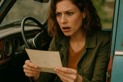 When My Sister Inherited My Father’s Private Plane and I Got His Old Rusty Car, I Felt Cheated — Until I Sat Inside, Found a Hidden Letter Beneath the Seat, and Discovered a Secret That Changed Our Family Forever