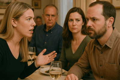 At a Tense Family Dinner, Her Sister Mocked Her Husband for Being “Just a Carpenter” — But Moments Later, a Shocking Revelation About His Secret Fortune Turned the Entire Table Speechless