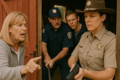When the HOA President Sent a “Security Patrol” to Break Into My Farm, Claiming My Property Was “Ruining the Neighborhood,” She Thought I’d Back Down — But What She Didn’t Know Was That the County Sheriff Was Sitting Inside My Kitchen Watching It All Unfold.