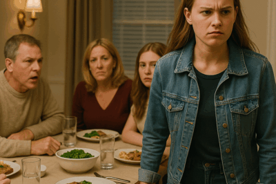At a Family Dinner, My Parents Told Me “Your Sister Was Born to Live Soft — If You Don’t Like It, You Can Leave,” So I Walked Out and Built a Life That Shocked Them Years Later