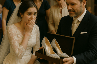 “They Hid Her Wedding Heels to Humiliate the Poor Bride in Front of the Billionaire Groom and His High-Society Guests — But When She Walked Down the Aisle Barefoot, the Entire Room Fell Silent… And What the Billionaire Did Next With a Pair of Diamond Heels Made Everyone Regret Ever Laughing at Her.”