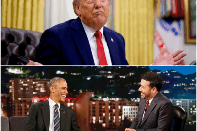 LIVE LATE-NIGHT CHAOS: Obama Storms Kimmel Show — Delivers Razor-Sharp TRUMP Roasting That Froze Washington!