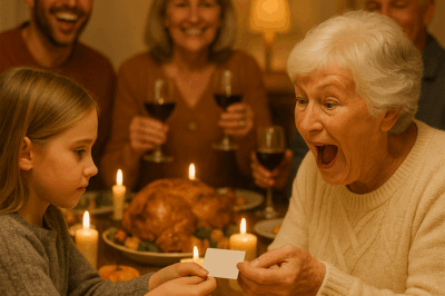 I knew something was wrong the moment I stepped through my son’s front door—long before the napkin slid into my hand and changed everything.