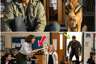 “He Walked Into His Daughter’s Classroom—and What His K9 Did Next Made the World Stop Watching and Start Listening”
