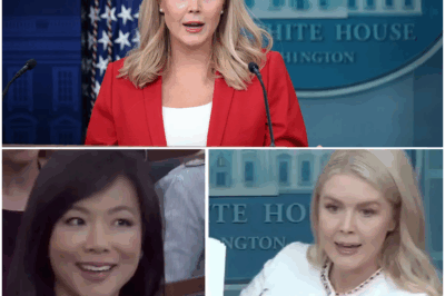 INSTANT SHUTDOWN! Karoline Leavitt’s BARELY Audible Reply FREEZES CBS Reporter LIVE!