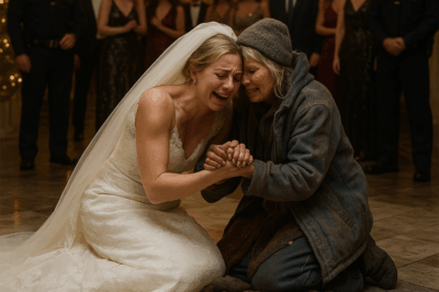 In the middle of the lavish wedding, an elderly beggar quietly walked in, only hoping for a glass of water.