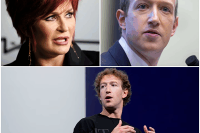 WATCH: Sharon Osbourne STUNS Zuckerberg & Musk at Glittering Gala With JAW-DROPPING ‘Greed’ Speech!