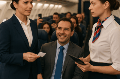 When 26-year-old billionaire heiress Charlotte Hayes boarded Flight 482 to Paris, she expected nothing but quiet luxury. But when a white businessman refused to leave her seat, the confrontation that followed spiraled into an incident that left the entire flight grounded.