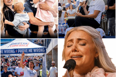 “An Eerie Resurrection: Charlie Kirk’s Voice Returns in Final Footage, Leaving Wife Erika in Public Grief”