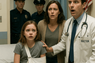 A doctor was examining my sick 8-year-old daughter when she whispered something that made him freeze. He immediately called security and said, “Don’t let her mother leave.”