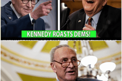 “The Gavel, the Grit, and the Gag: How Senator John Kennedy’s Showdown with Chuck Schumer Redefined a Senate Debate”