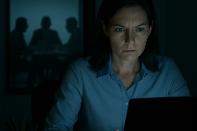 I Stayed Late To Finish A Report When I Heard Voices In The Conference Room. “She Knows Too Much. Terminate Her Friday And Lock Her Out Immediately.” They Laughed About My “Shocked Face.” I Didn’t React. I Went Back To My Desk And Made One Small Change. By Thursday Afternoon