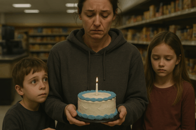 At my checkout lane last Saturday, I watched a mother quietly decide which part of her kids’ childhood she could no longer afford.