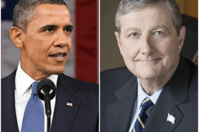 Washington Reeling as Senator John Kennedy Levels Explosive Allegations Against the Obama Foundation — Former President Barack Obama Responds with Visible Fury