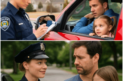 The Stop That Changed Everything: A Police Officer Pulled Over a Tired Father — What Happened Next Will Melt Your Heart