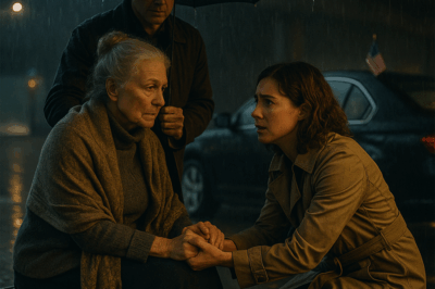 My own son threw my suitcase into the rain and shouted that I was nothing but a burden. At seventy-two, I found myself shivering under a bridge, my dignity washing away with the storm