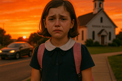 The late afternoon sun cast long shadows across the small chapel in Santa Monica.