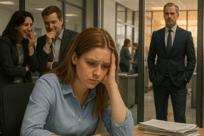 “Bullied, Betrayed, and Broken—Until the Billionaire Walked In: The Shocking True Story of the Office Nobody Saw Coming”