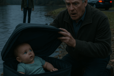 I saw my daughter-in-law throw a leather suitcase into the lake and drive away. I ran over and heard a muffled sound coming from inside.