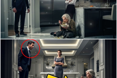 He Returned Unannounced And Found His Frail Mother Eating Cold Scraps Alone In The Dark Kitchen, But When The Millionaire Son Realized What His Glamorous Wife Had Secretly Done With The Pantry, Staff And Family Money His World Exploded Open