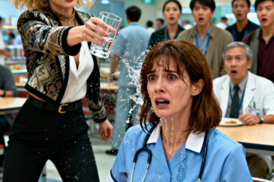 A spoiled rich girl threw water at a “poor nurse,” mocking her publicly. But she had NO IDEA who she really was! Watch how this entitled brat’s world CRUMBLES when she discovers the nurse is married to a BILLIONAIRE CEO who owns the hospital AND her father’s company! Sweet revenge, karma, and justice served. You won’t believe the shocking ending! 😱💔