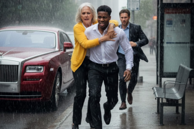 The rain fell as if the sky wanted to empty itself all at once.