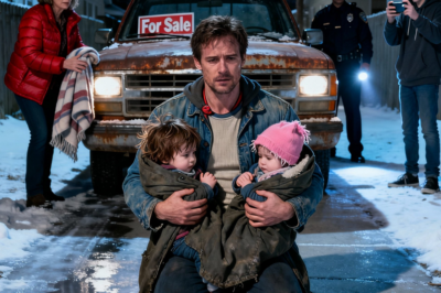 A Single Father’s Late-Night Rescue of Freezing Twins Uncovers a Hidden Family Secret No One Saw Coming, As the Shocking Truth About Their Mother’s Disappearance Slowly Emerges, Leaving a Community Questioning Everything They Thought They Knew